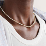 Celebrity Beyond / Pearls Mens Necklace Natural Pearl Men's Jewelry Pearl  Necklace for man